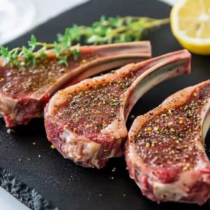Thick-cut, tender baby lamb tomahawks from Inner Mongolia. 3KG frozen bone-in pack, no additives. Clean, milky-fresh flavour. U.S.-wide cold-chain delivery