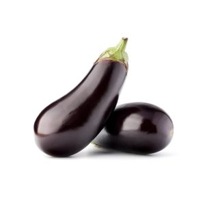 🍆Fresh Organic Eggplant (Approx. 250g) – U.S.-Ready Version