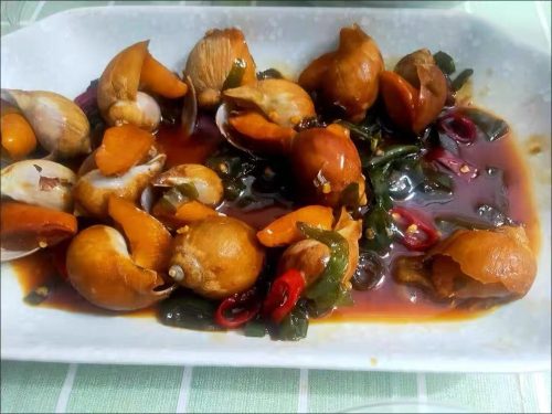 🦪 Sizzling Spicy Abalone Snails – Premium Taste, Fiery Kick | MSC-Certified Wild Catch, Nitrogen Flash-Freezing, Zero Antibiotics – U.S.-Ready Version photo review