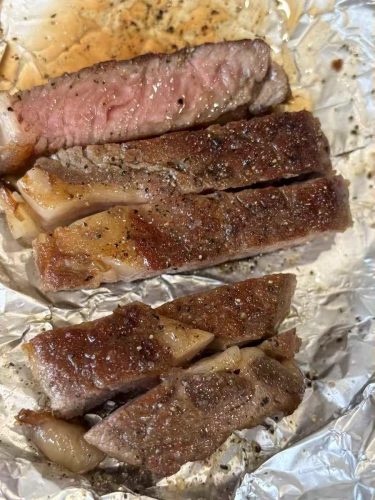 🥩 Australian Wagyu Striploin Steak (Boneless, IVP, est. MB6–9) — 3 kg Bulk Case (Frozen) photo review