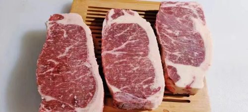 🥩 Australian Wagyu Striploin Steak (Boneless, IVP, est. MB6–9) — 3 kg Bulk Case (Frozen) photo review